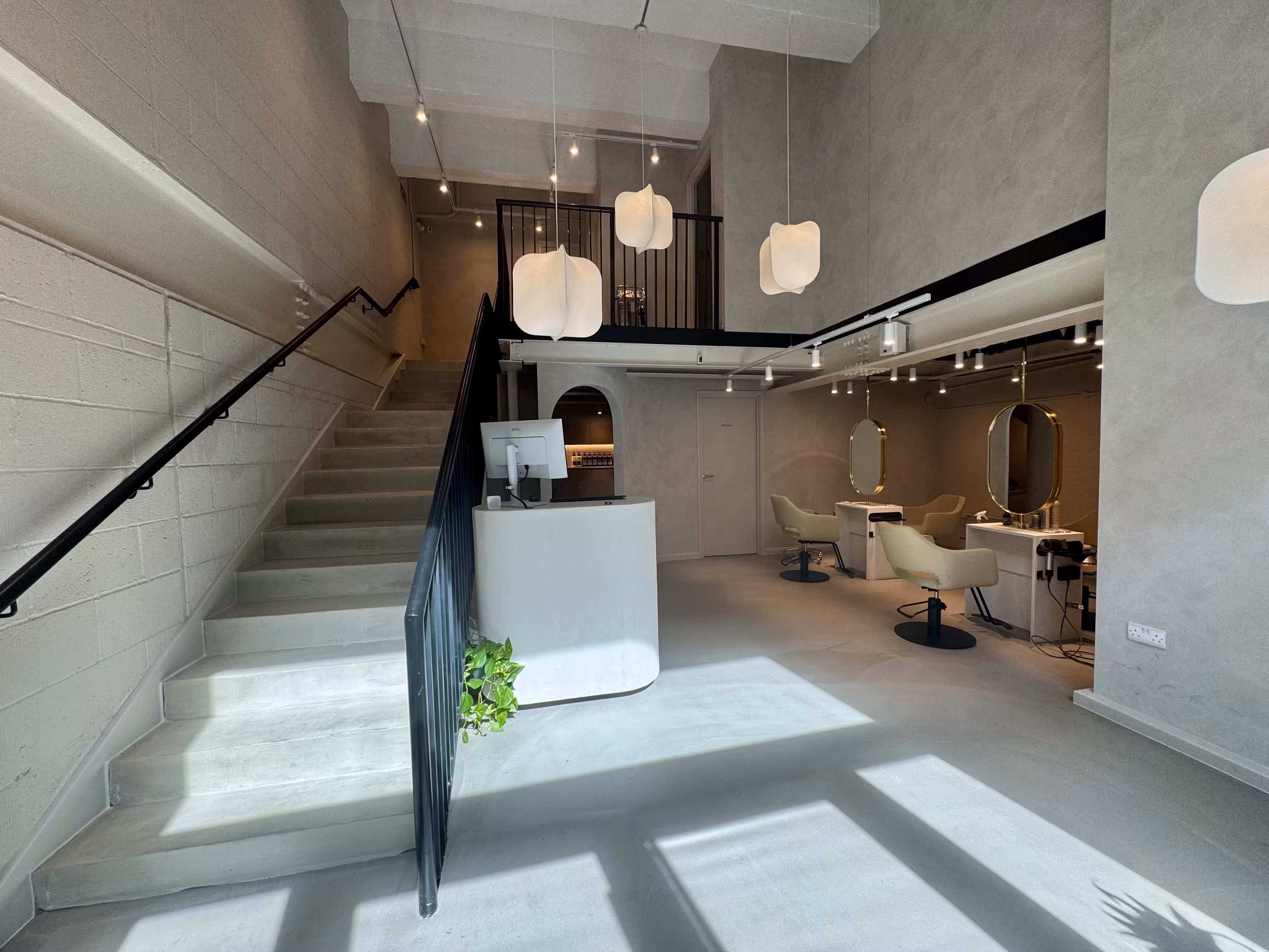 Private head spa room at the Covent Garden salon